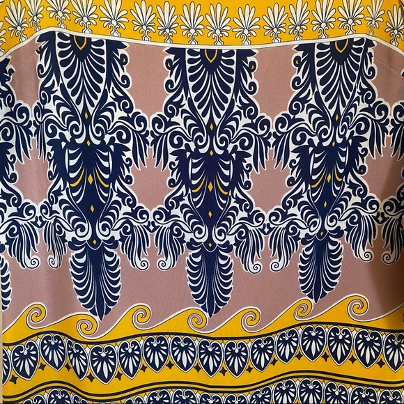 J. Crew Factory Jules Scroll Print Shift Dress Size 4 - Picture 5 of 7